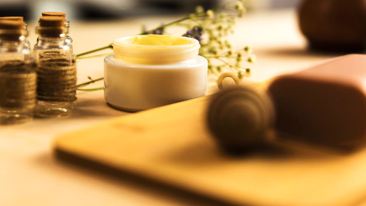 Homemade hair spa cream