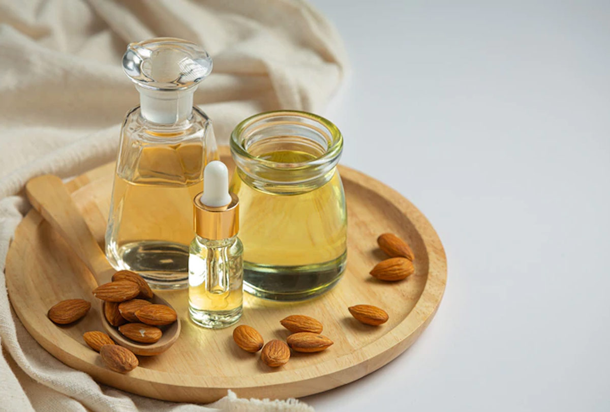 Sweet almonds oil for wrinkles