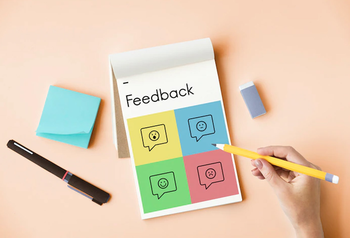 feedback to boss in office