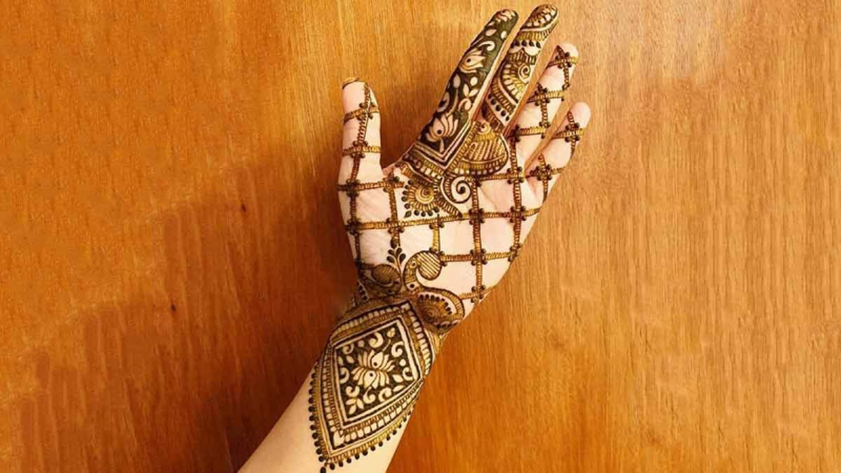 jaal mehndi designs for lohori festival