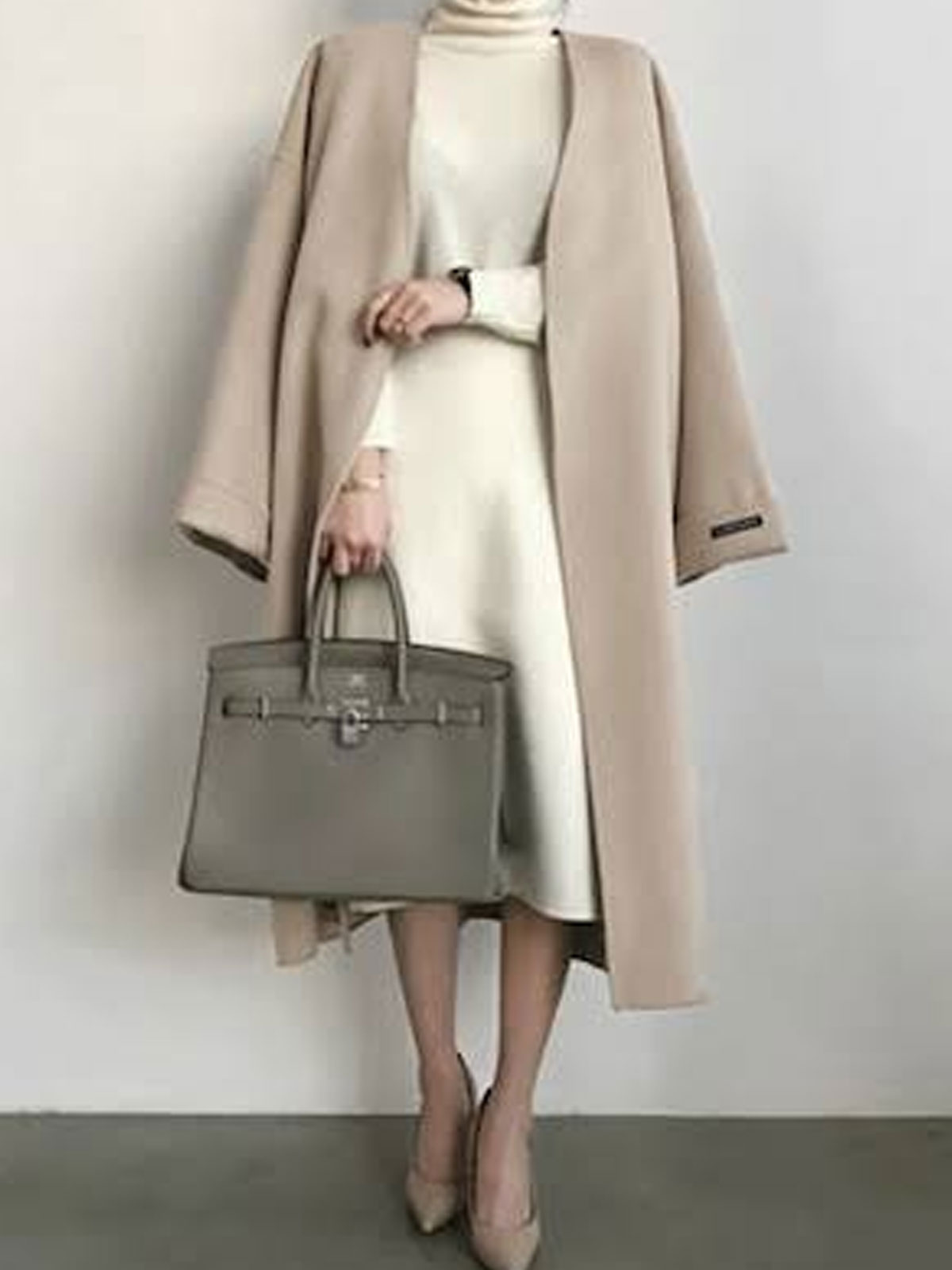 oversize coat in hindi
