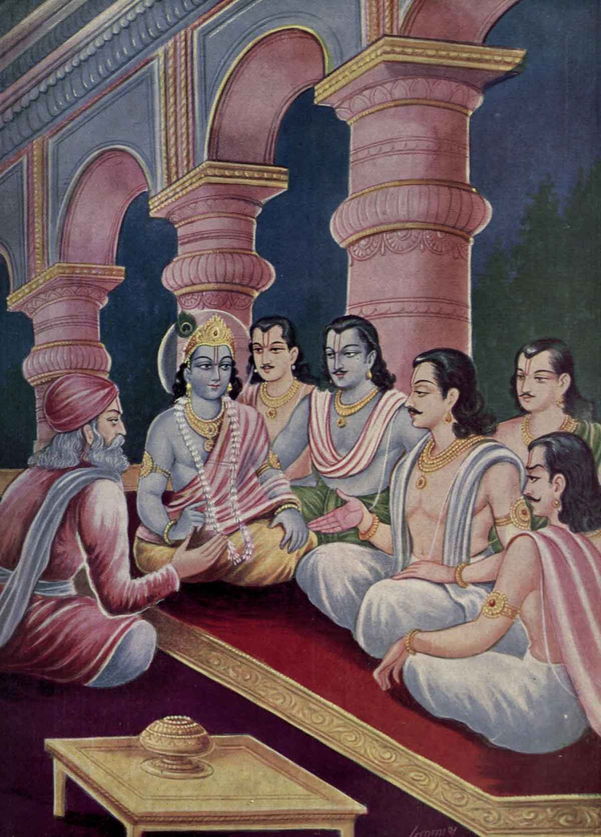 shri krishna in mahabharata