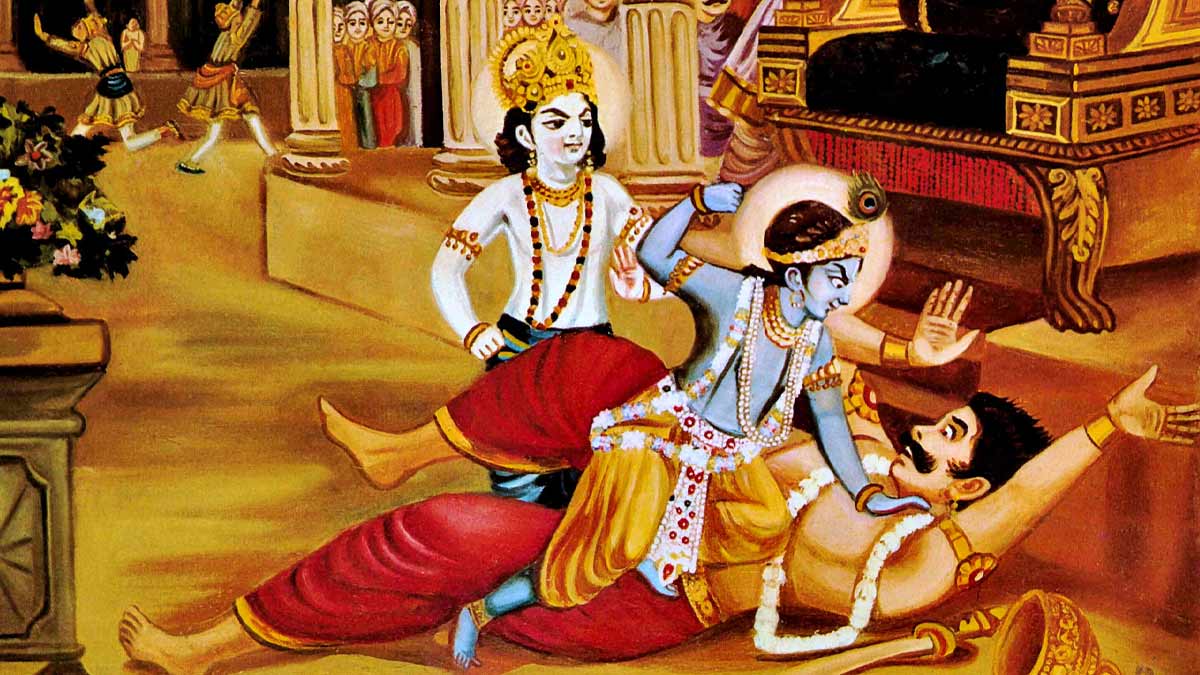 why krishna killed his uncle in law