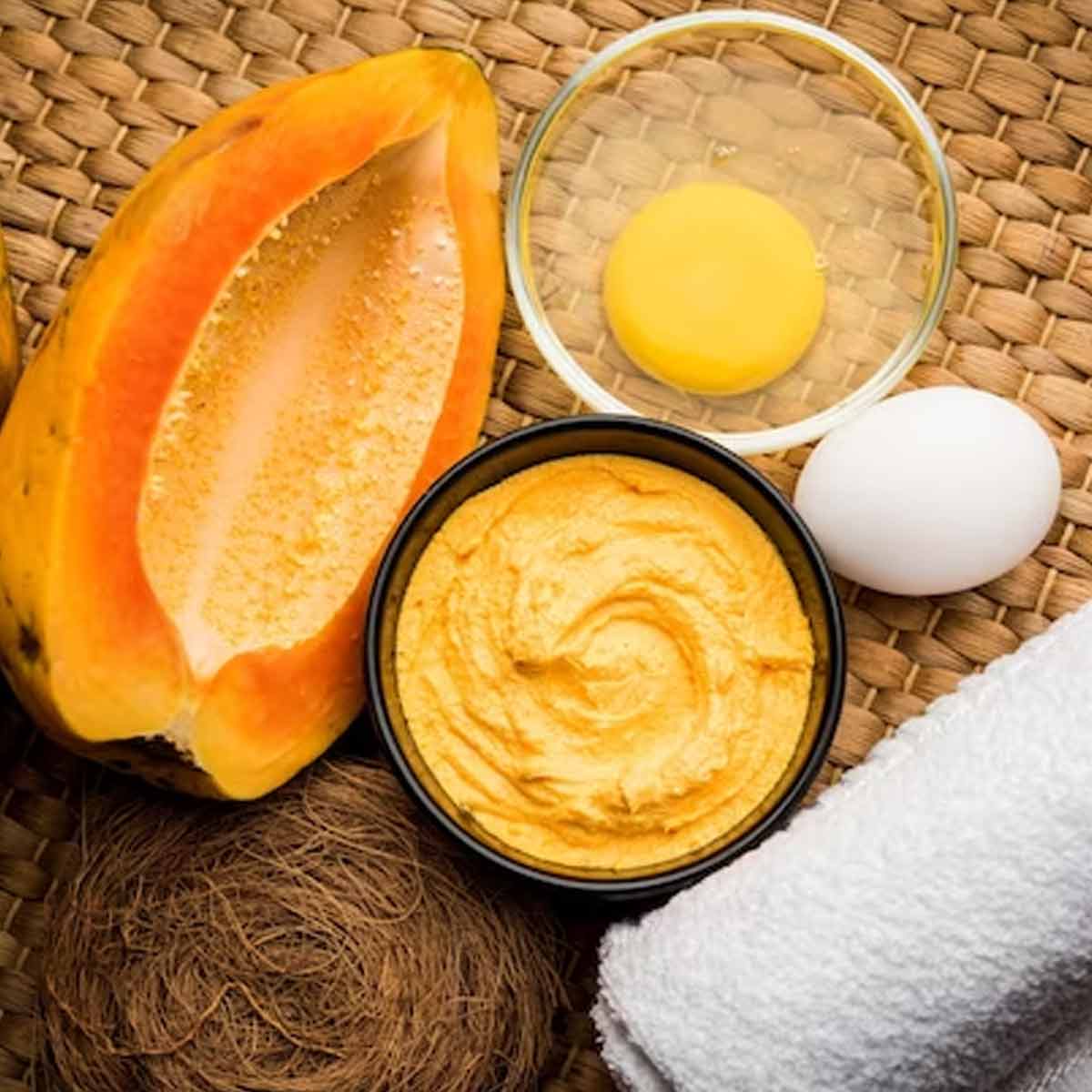 Papaya beauty hacks