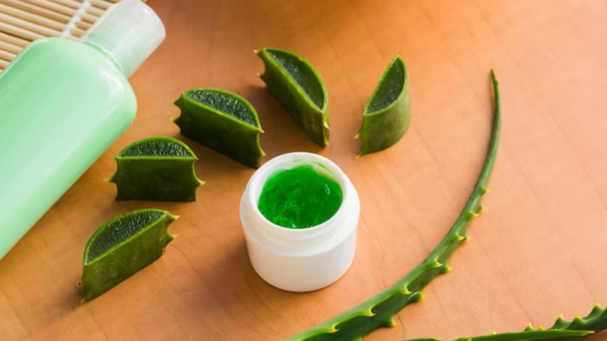 aloe vera gel strech mark