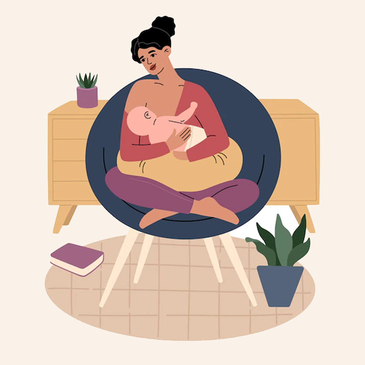 can breastfeeding reduce stress