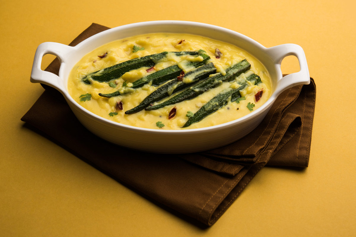curd bhindi recipe in hindi