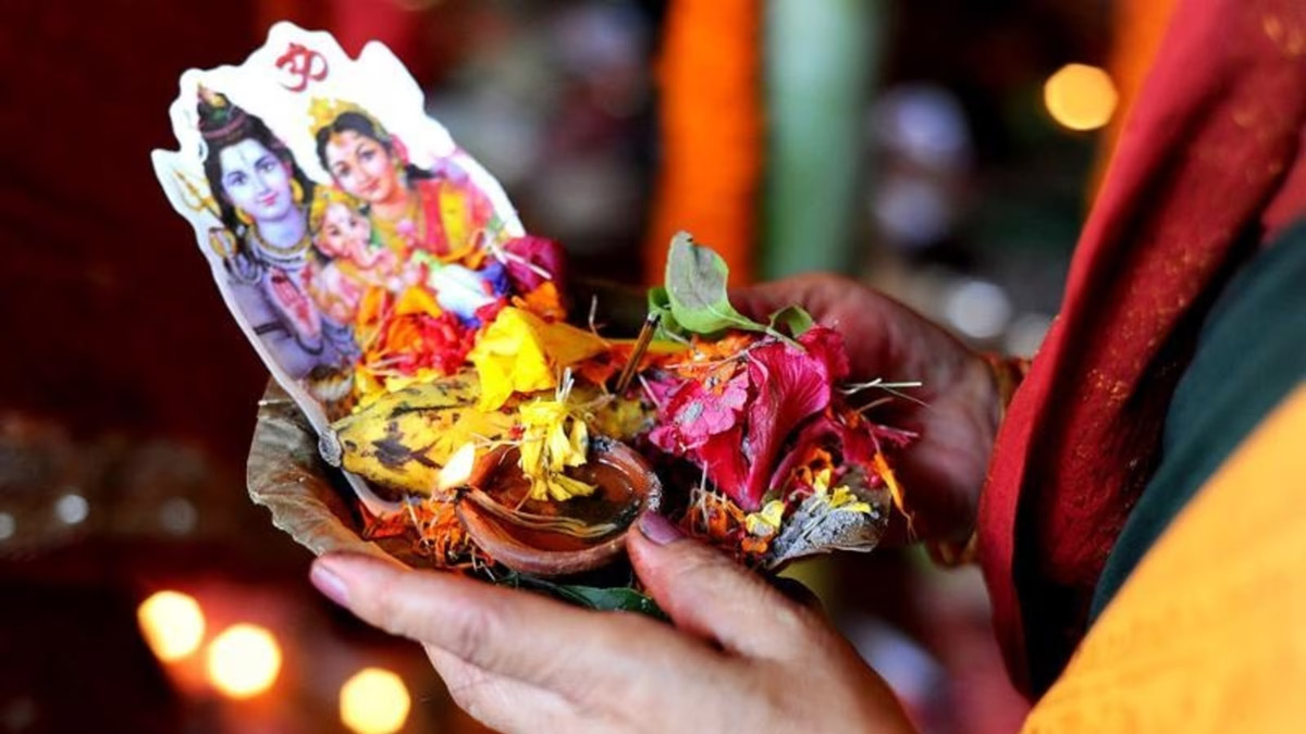 hariyali teej ki puja