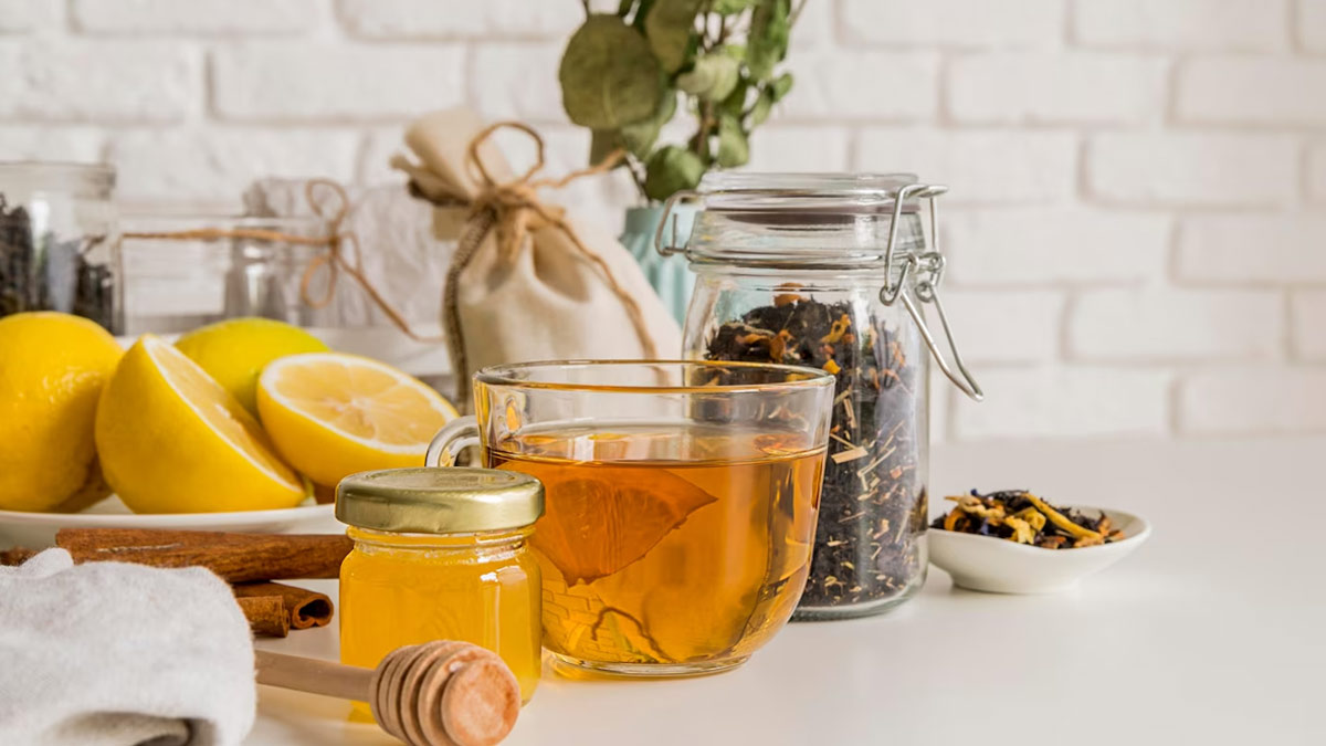 honey with buttemilk