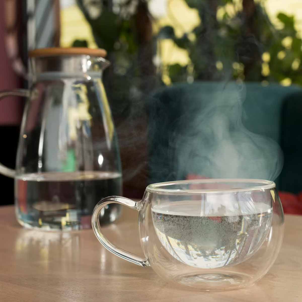 hot water to clean flour sifter