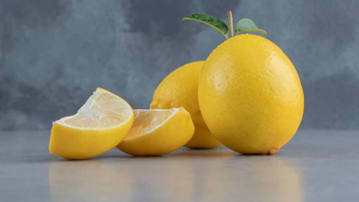 lemon facial pores