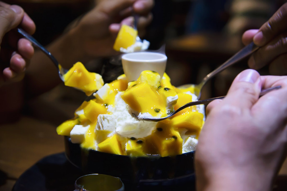 mango bingsu