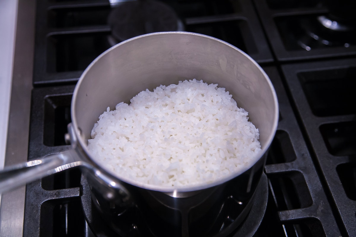 rice and boiling