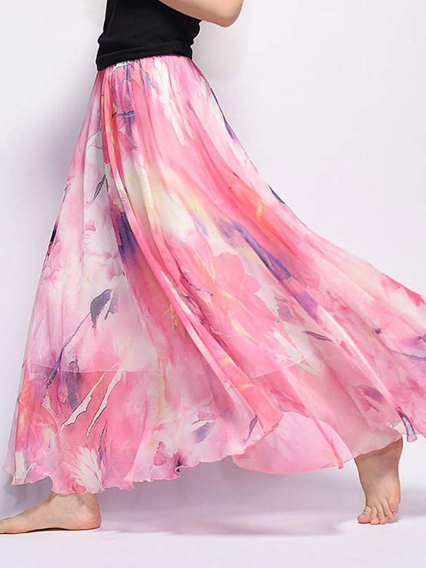 Chiffon skirt