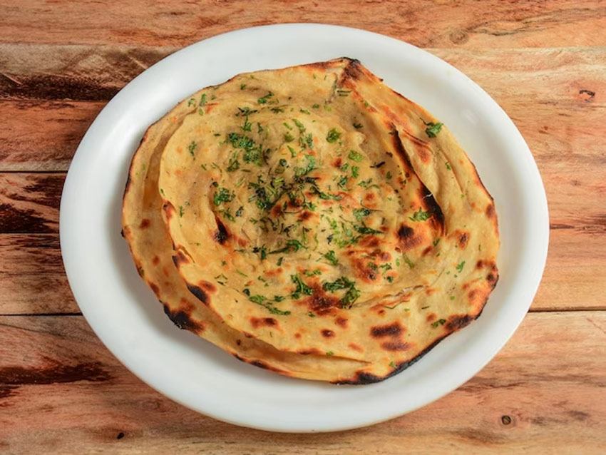 Garlic paratha recipe