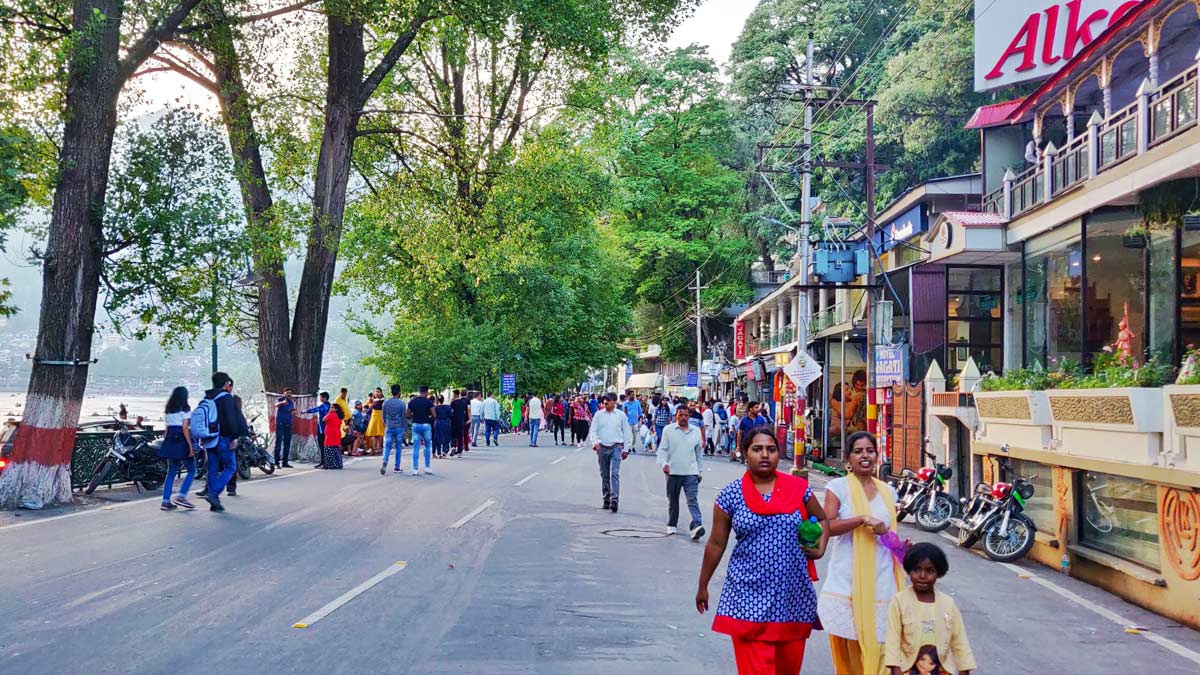 Nainital Mall Road
