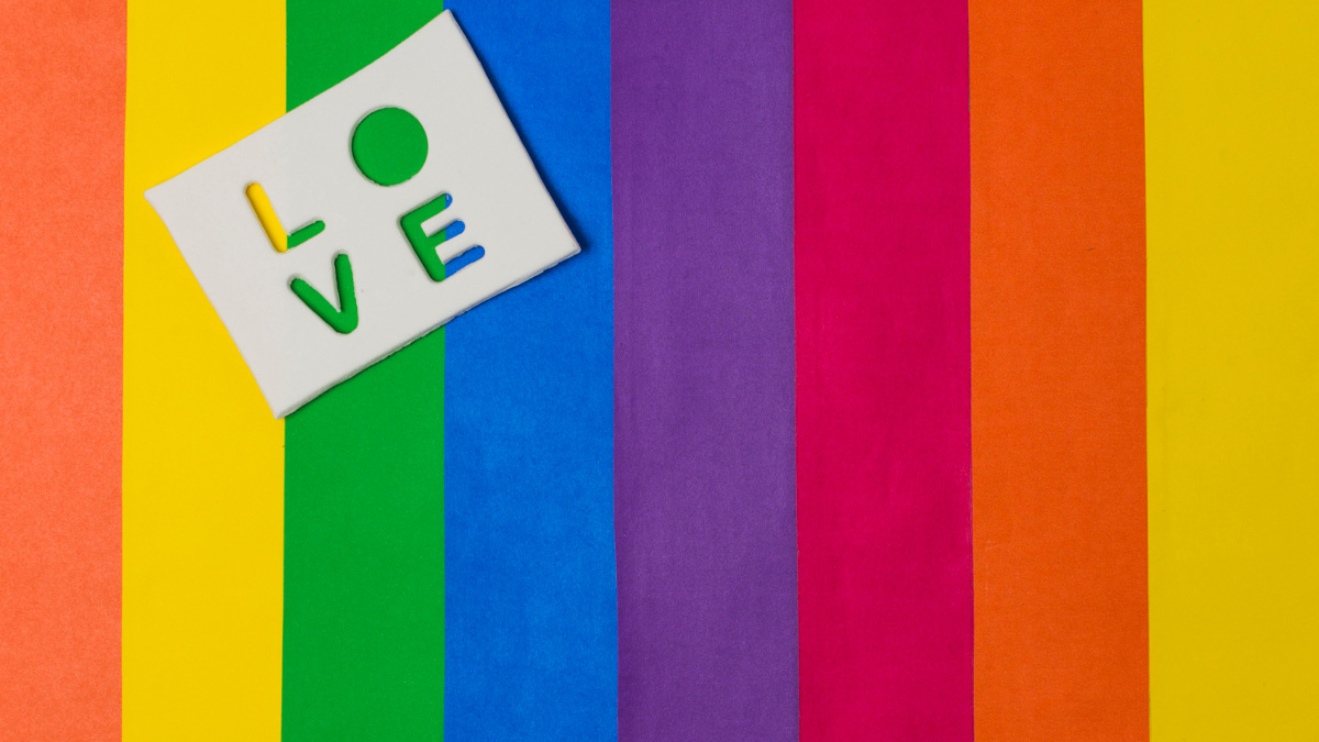 colours of pride flag