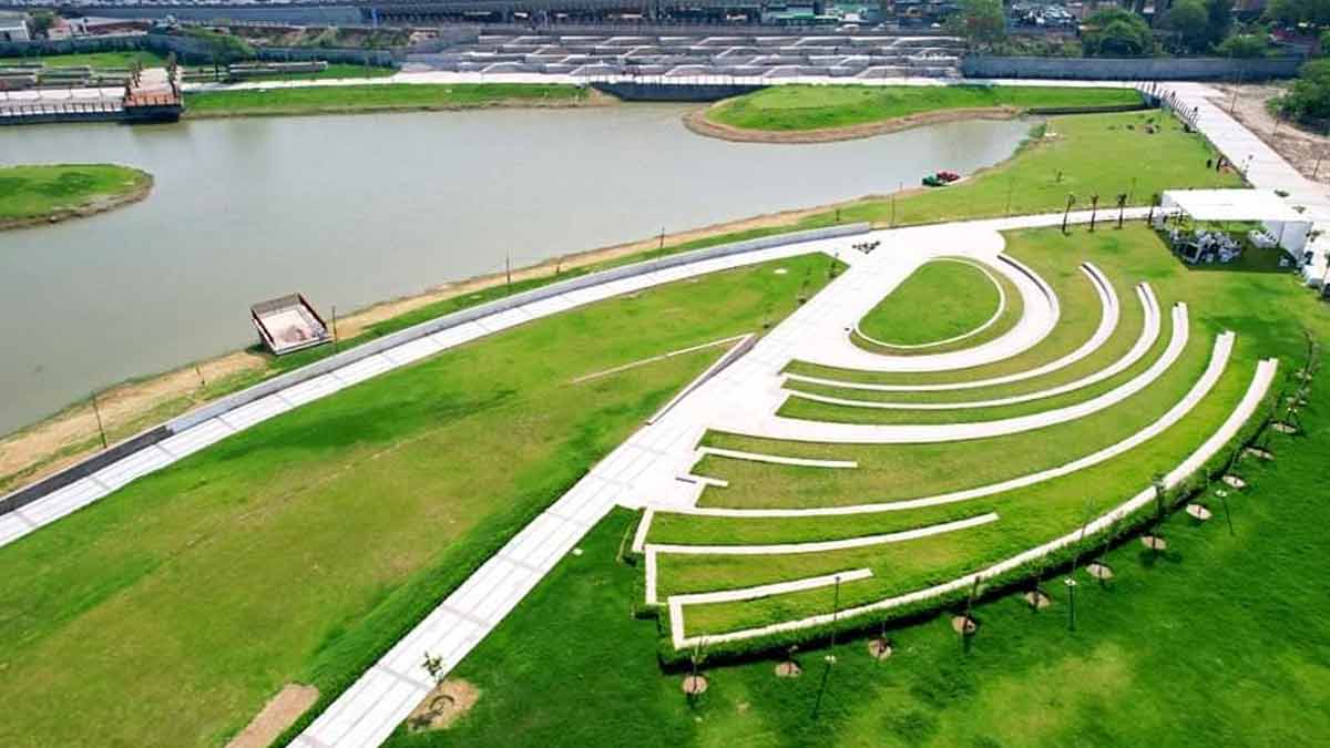 how to reach timarpur lake