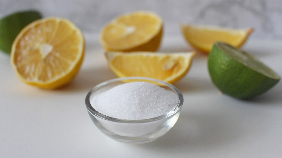 how to use citric acid in food