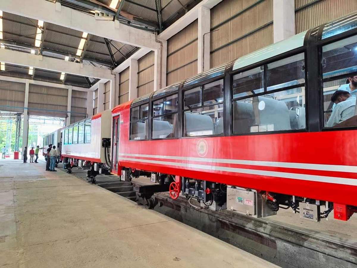 kalka shimla toy train new look