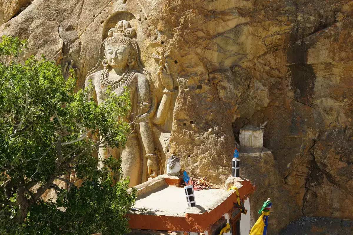 know interesting facts about mulbekh monastery buddha statue in ladakh