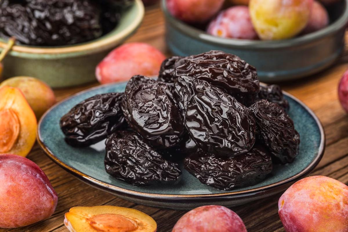 prunes to reduce body heat