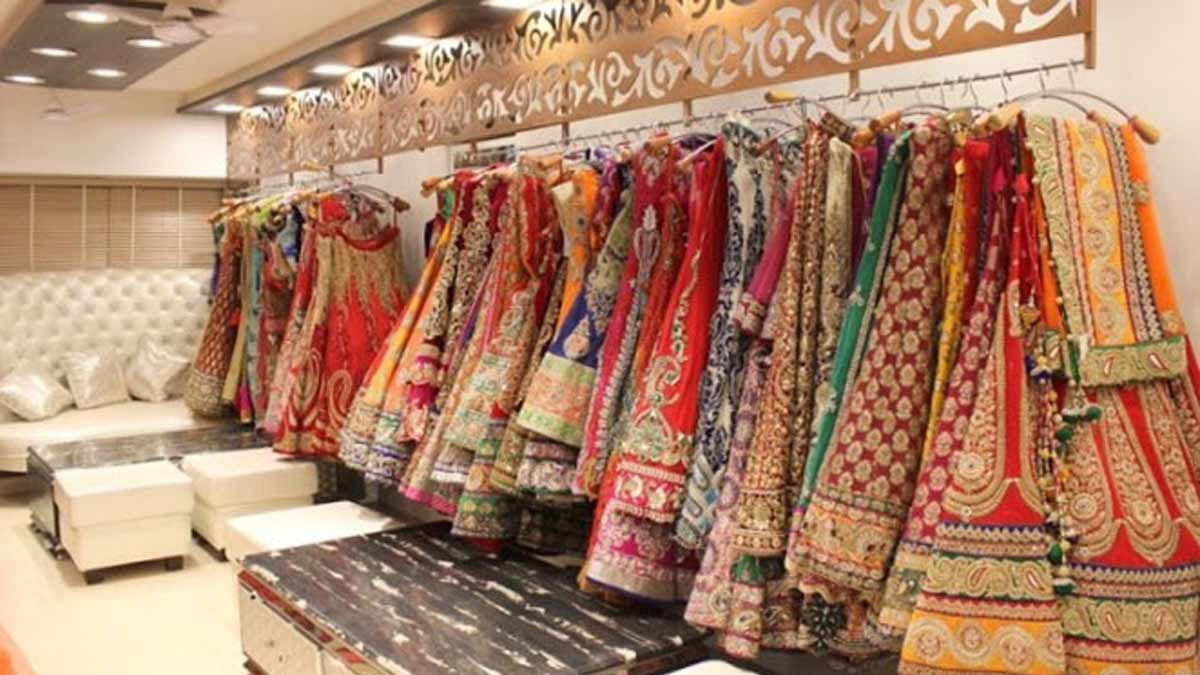 rent lehenga market