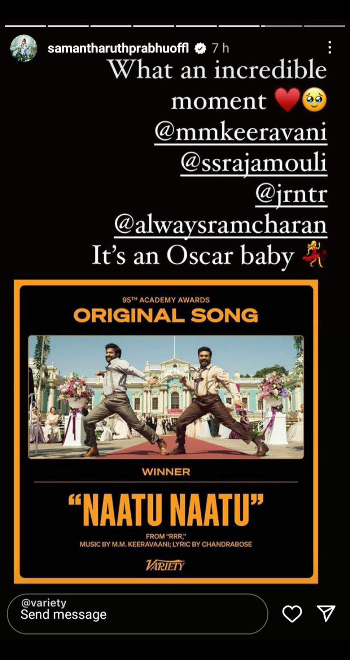 Samantha Ruth Prabhu