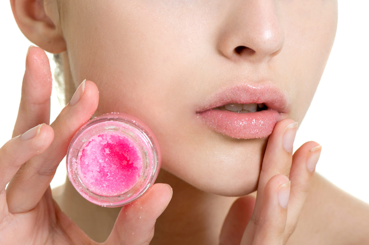 beetroot lip scrub at home