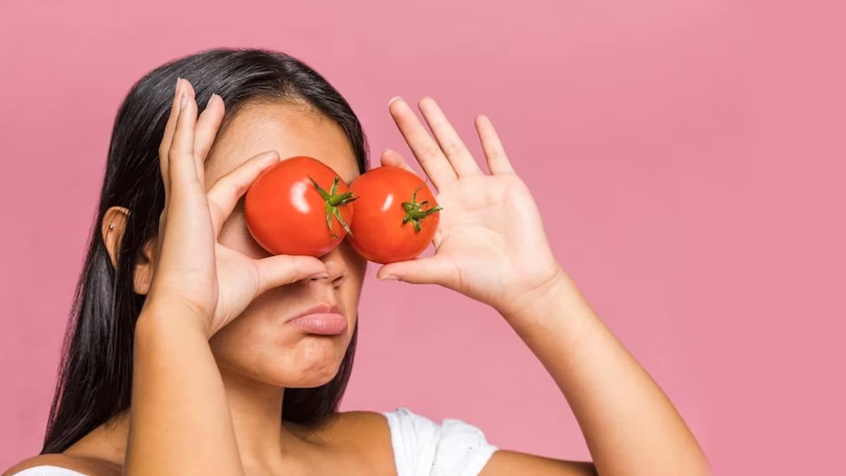 how to add tomato in skin care routine