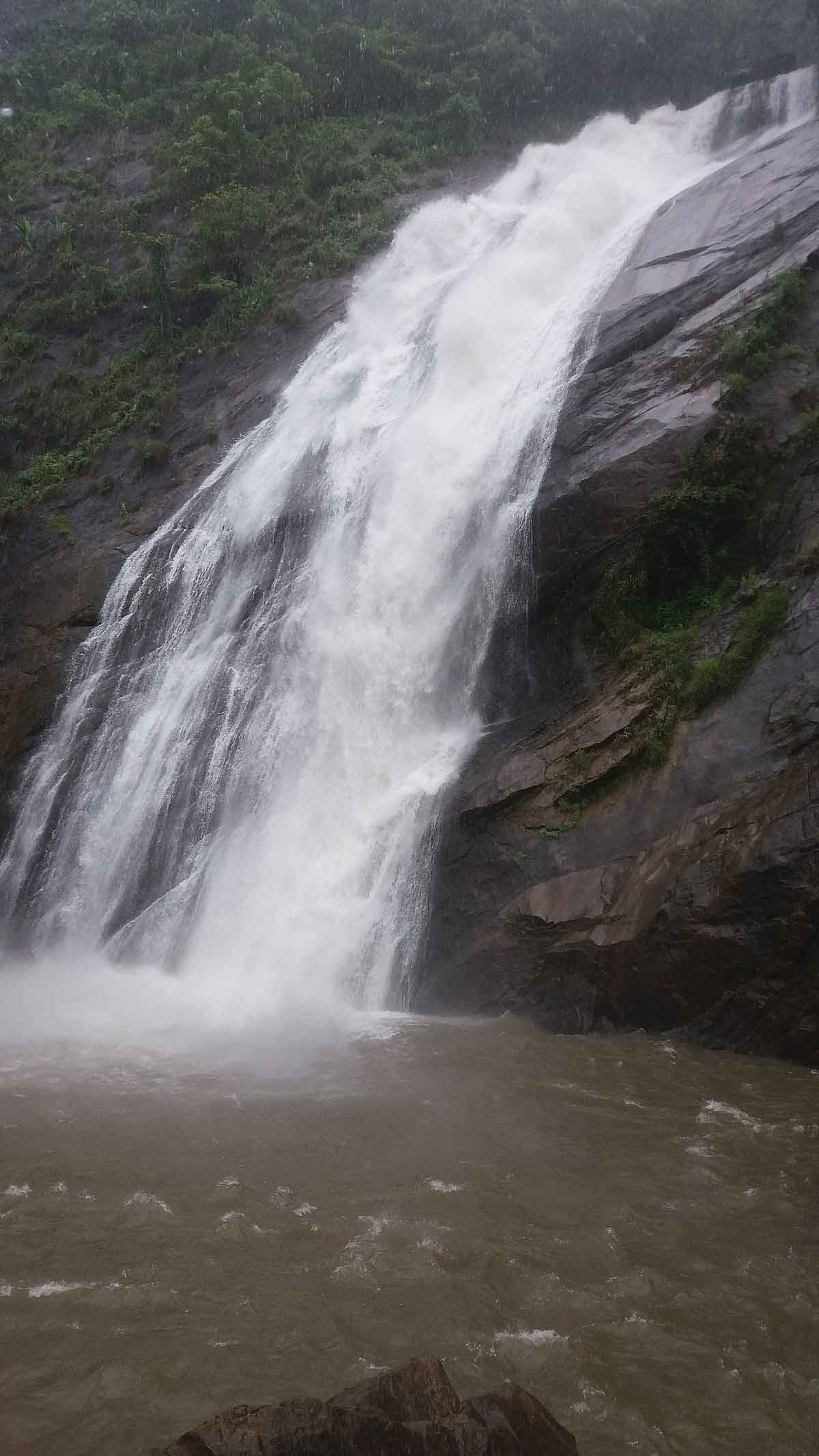 kerala waterfall