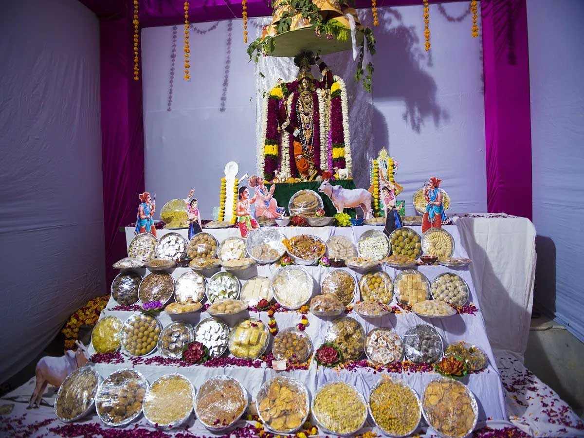 lord krishna food