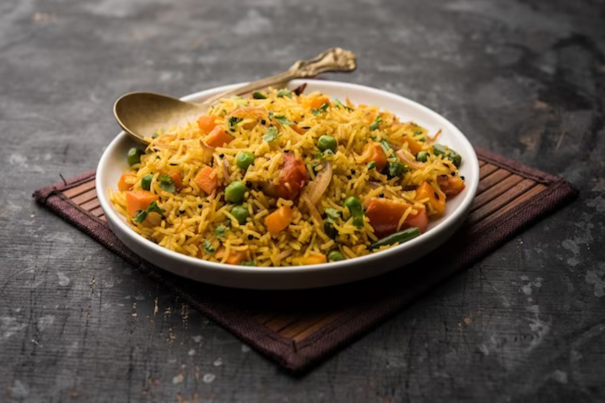 Easy recipe of pilaf