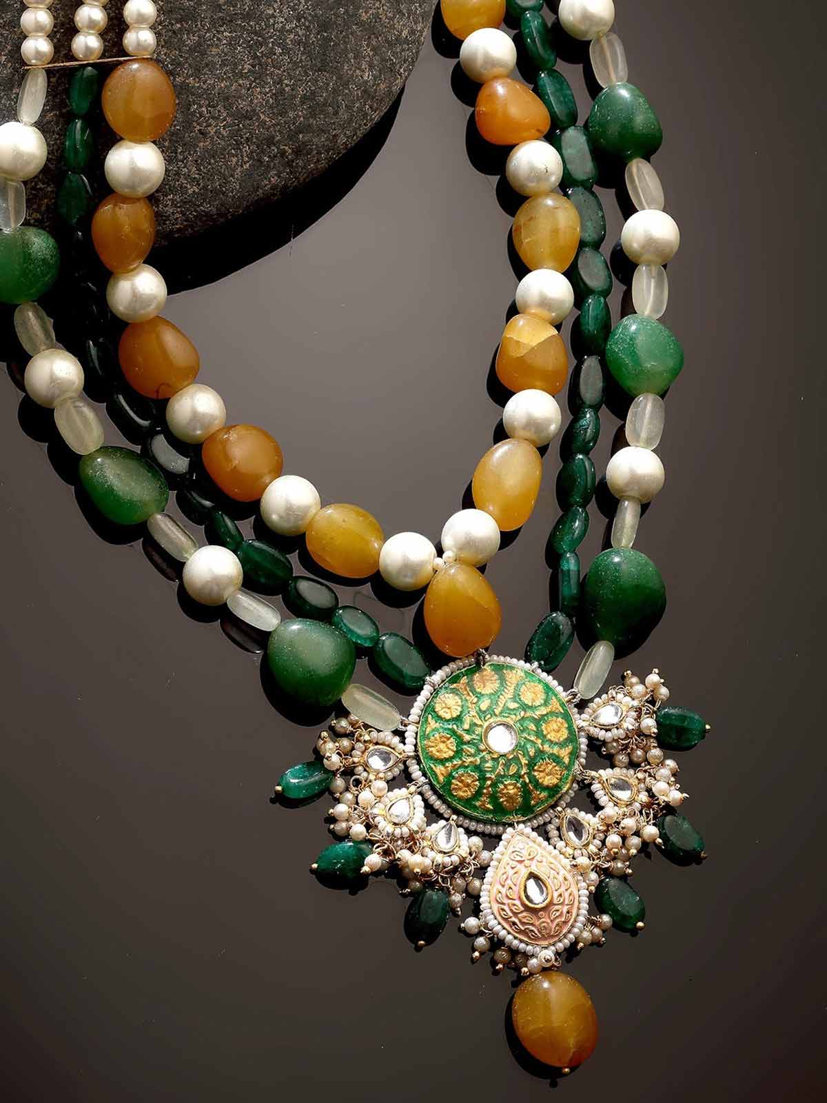 Pearl necklace designs