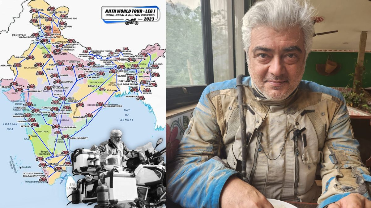 ajith bike world tour