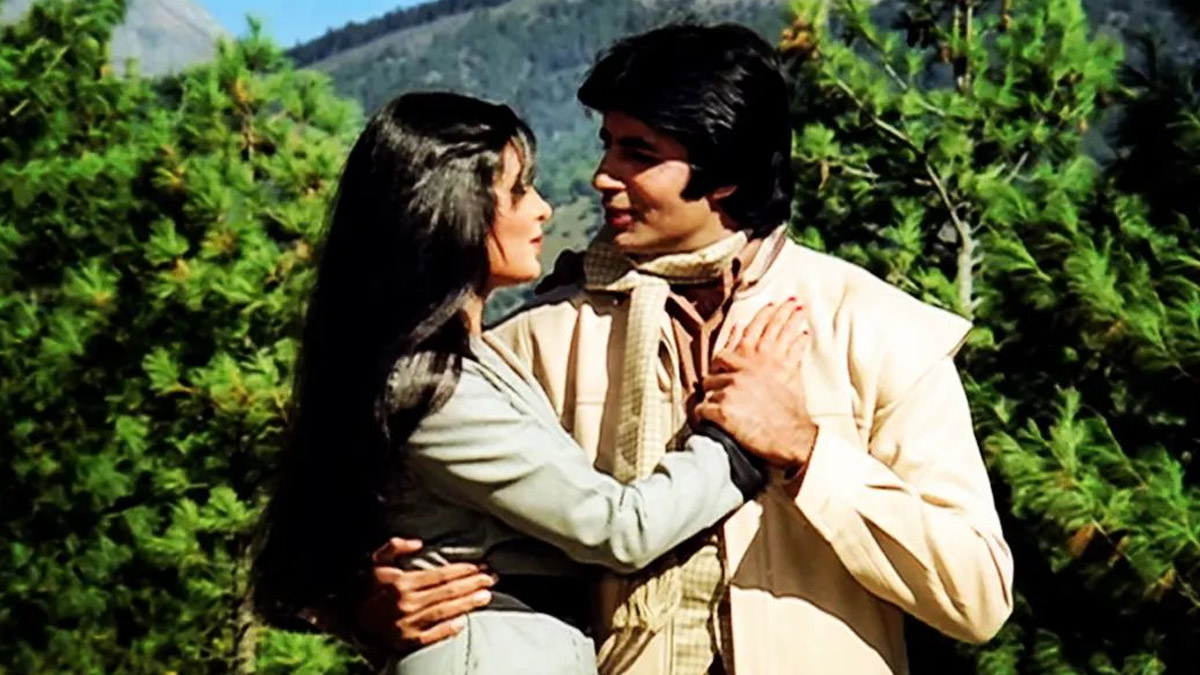 amitabh bachchan and parveen boby