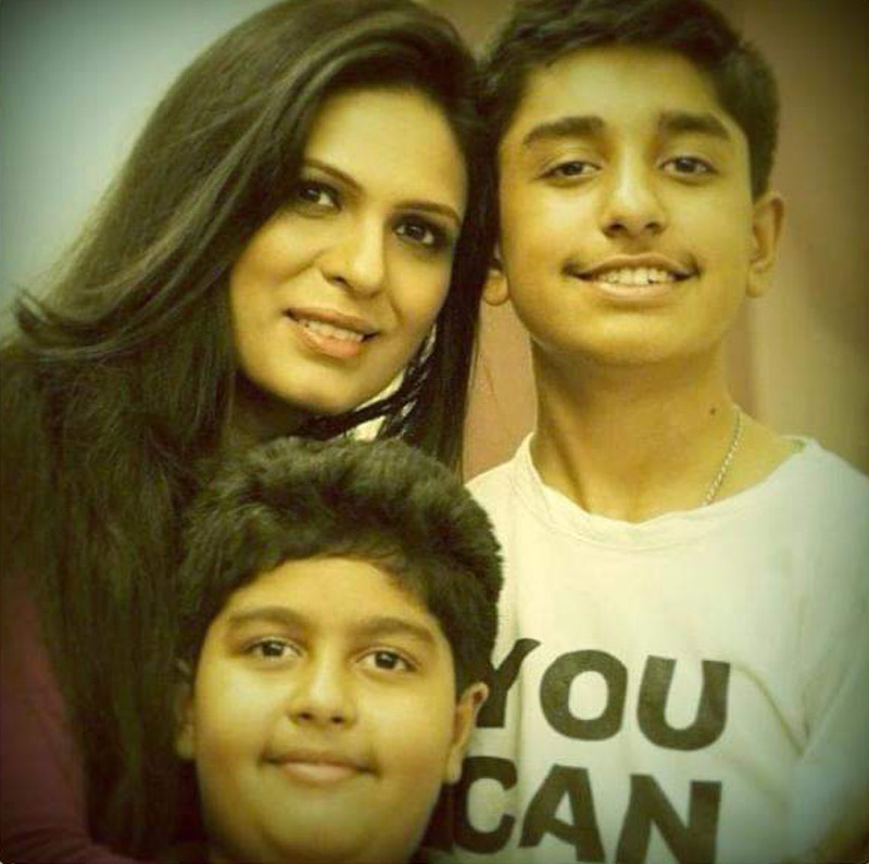 ekavali khanna and her sons