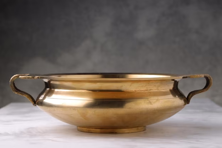 how to clean old bronze utensils