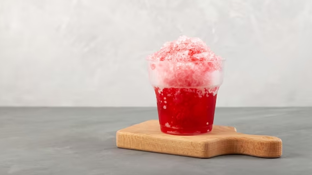 how to make colourful ice gola at home without machine