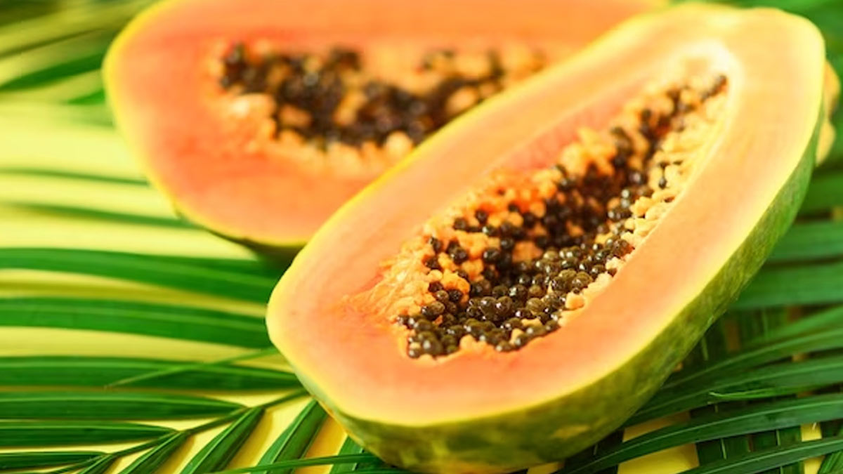 how to serve papaya