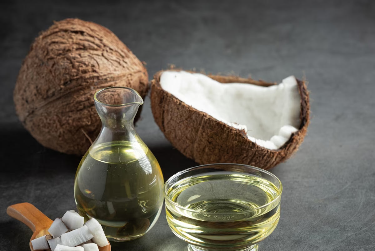 Coconut oil for skin