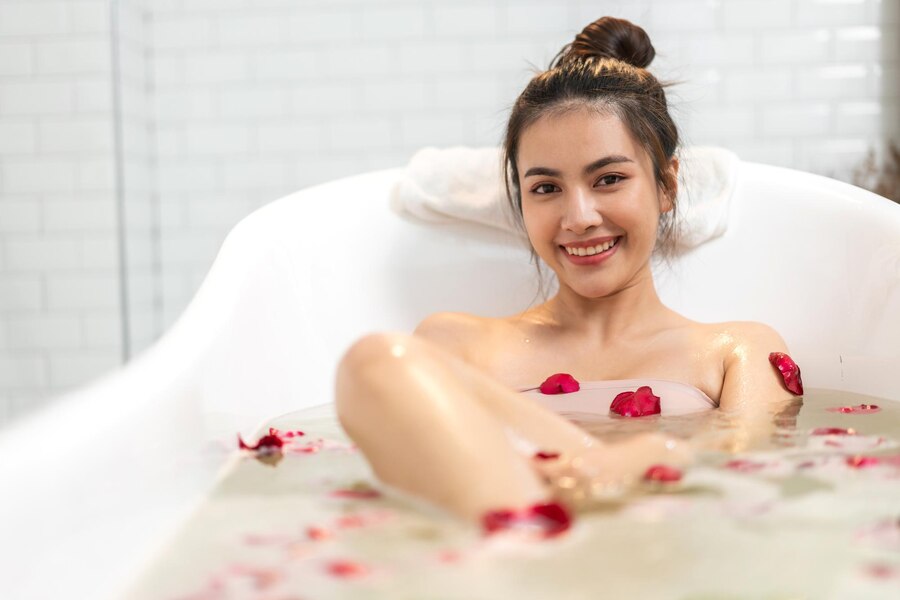 Is bathing without cloth a sin