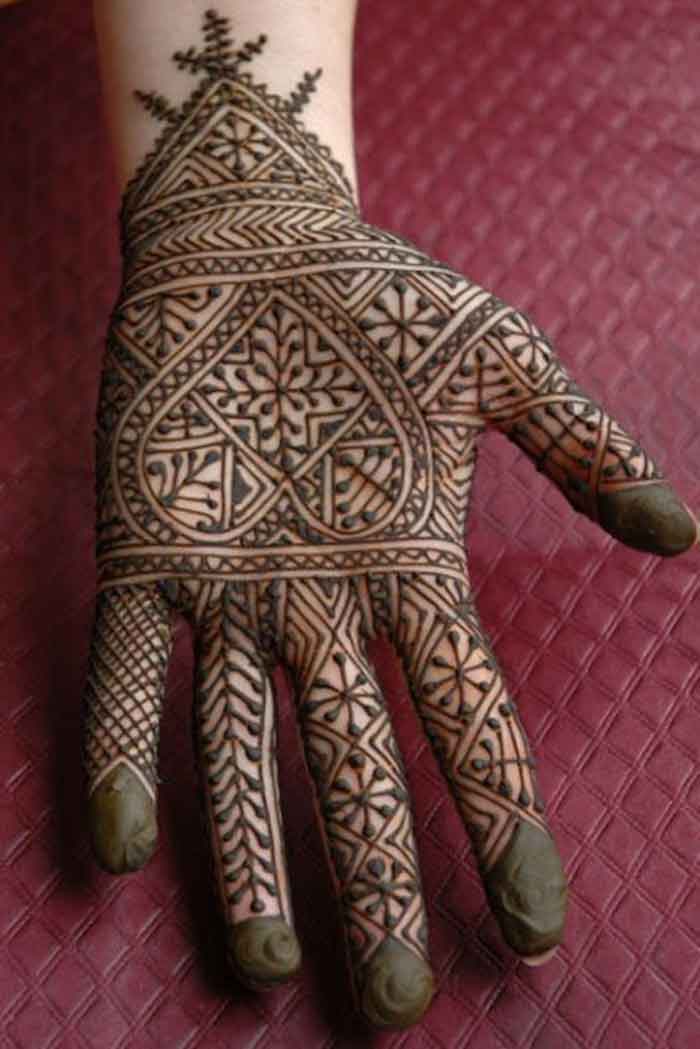 Moroccan Mehndi Designs For Dev Diwali