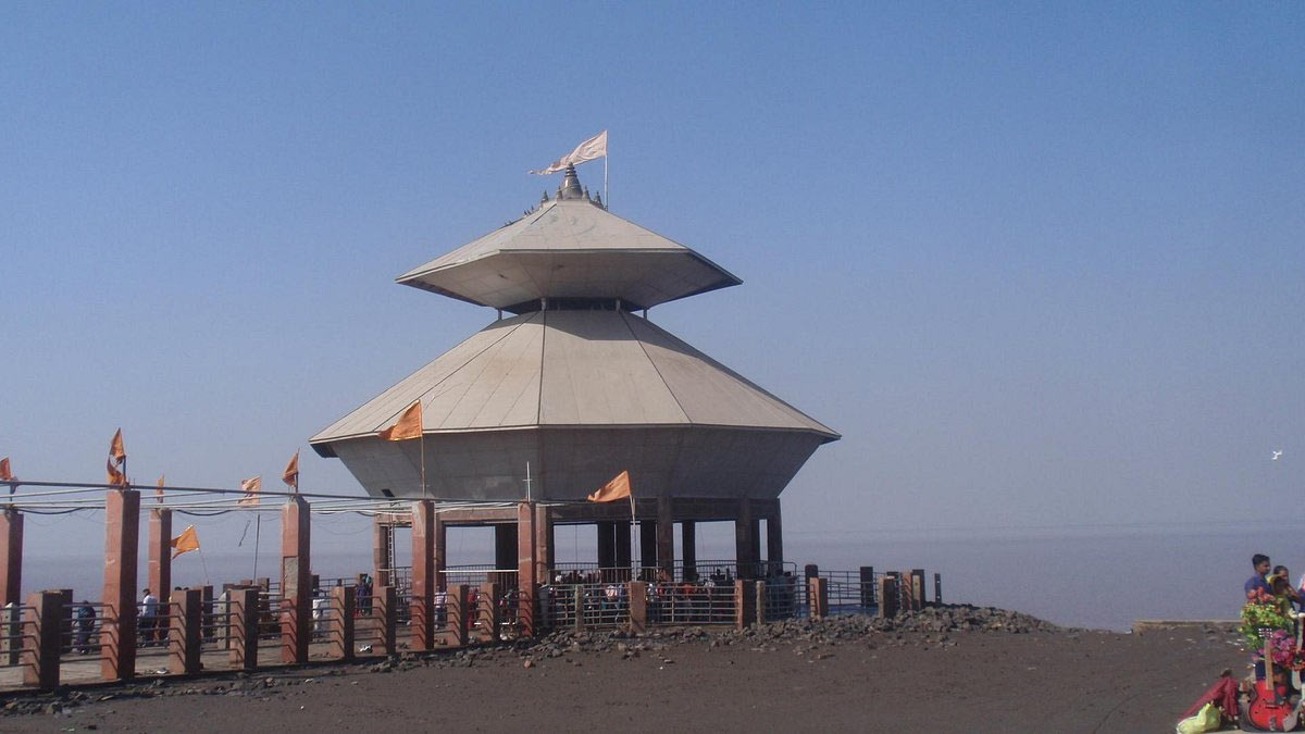 Which temple is submerged in water