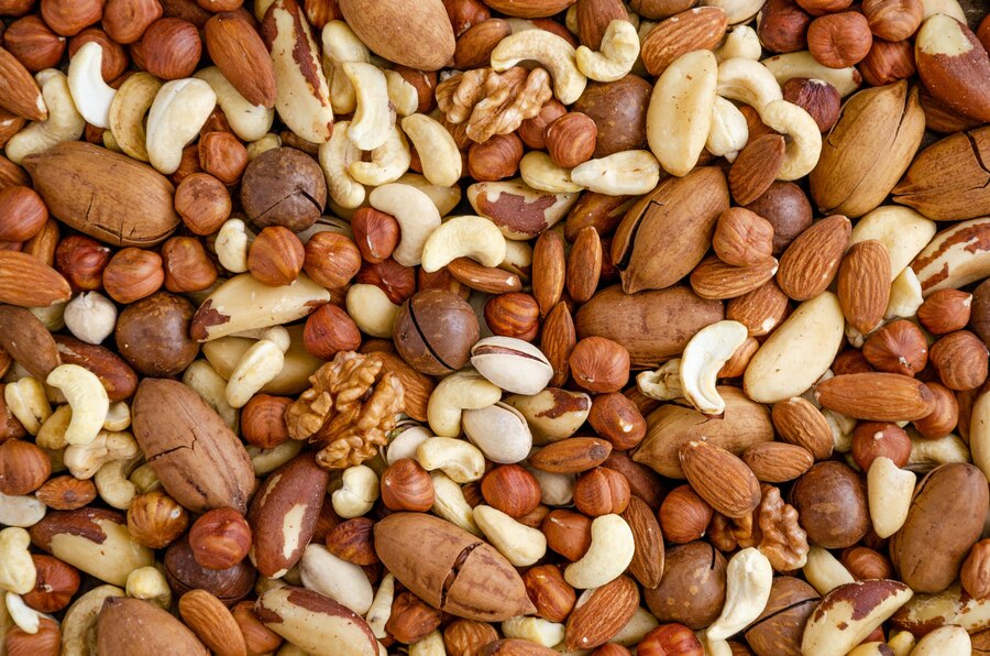 dry nuts in your diet