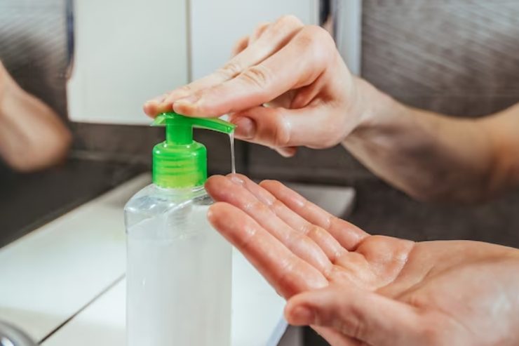 how to clean phone cover with rubbing alcohol