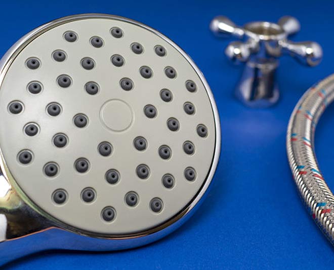 how to clean shower holes and get rid of salt deposits in my shower