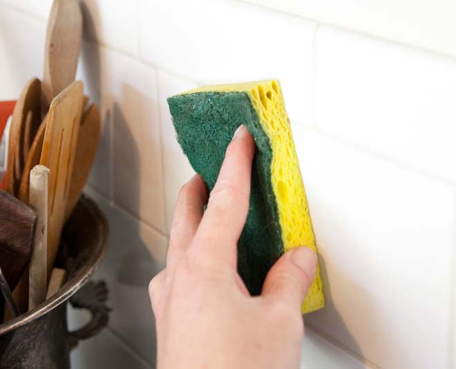 how to remove oil stains from wall and floor after diwali