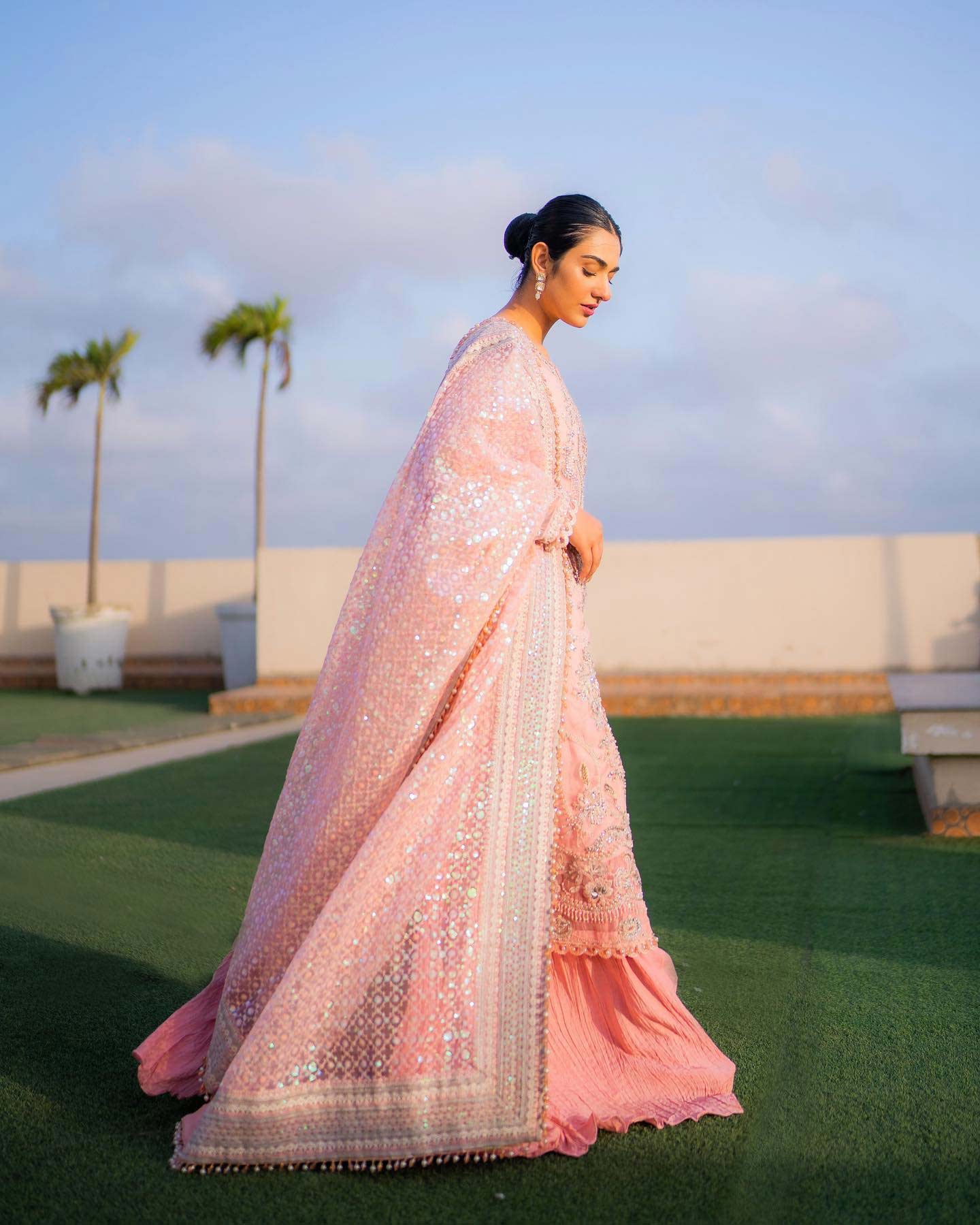 latest pakistani sharara kurta designs for wedding season