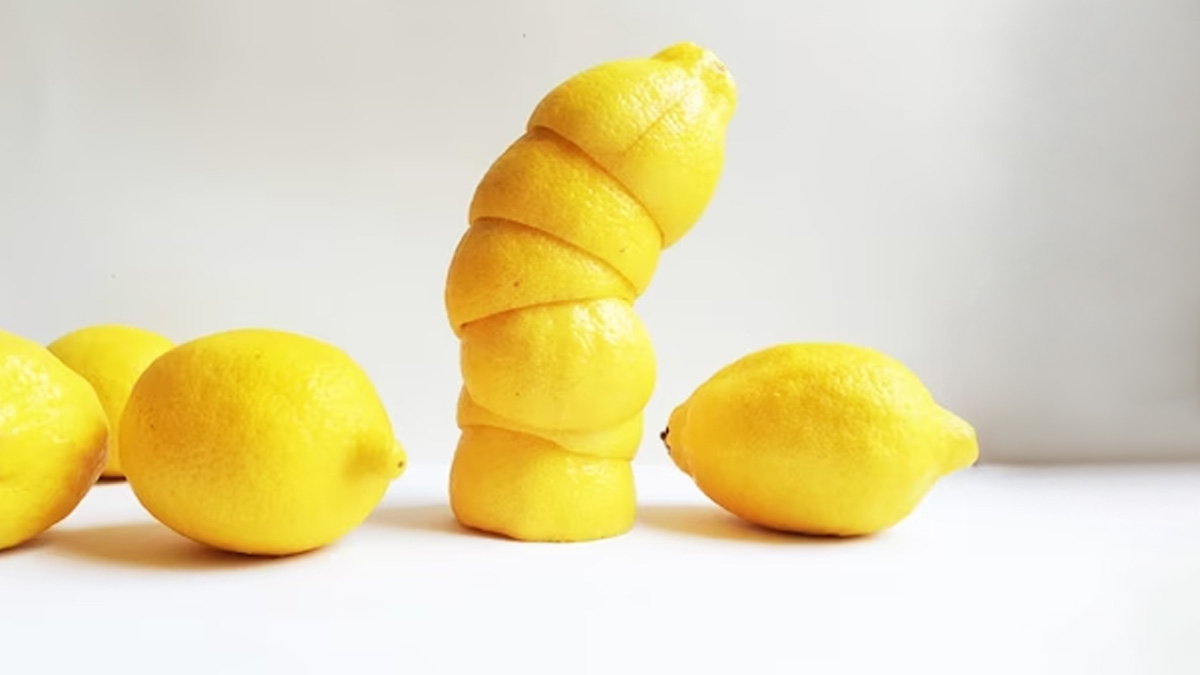 lemon peel use for cleaning